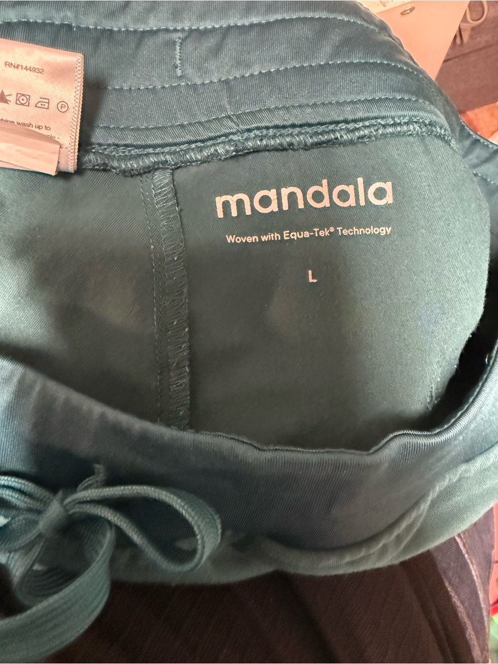 Mandala Men’s Performance Pants — Teal